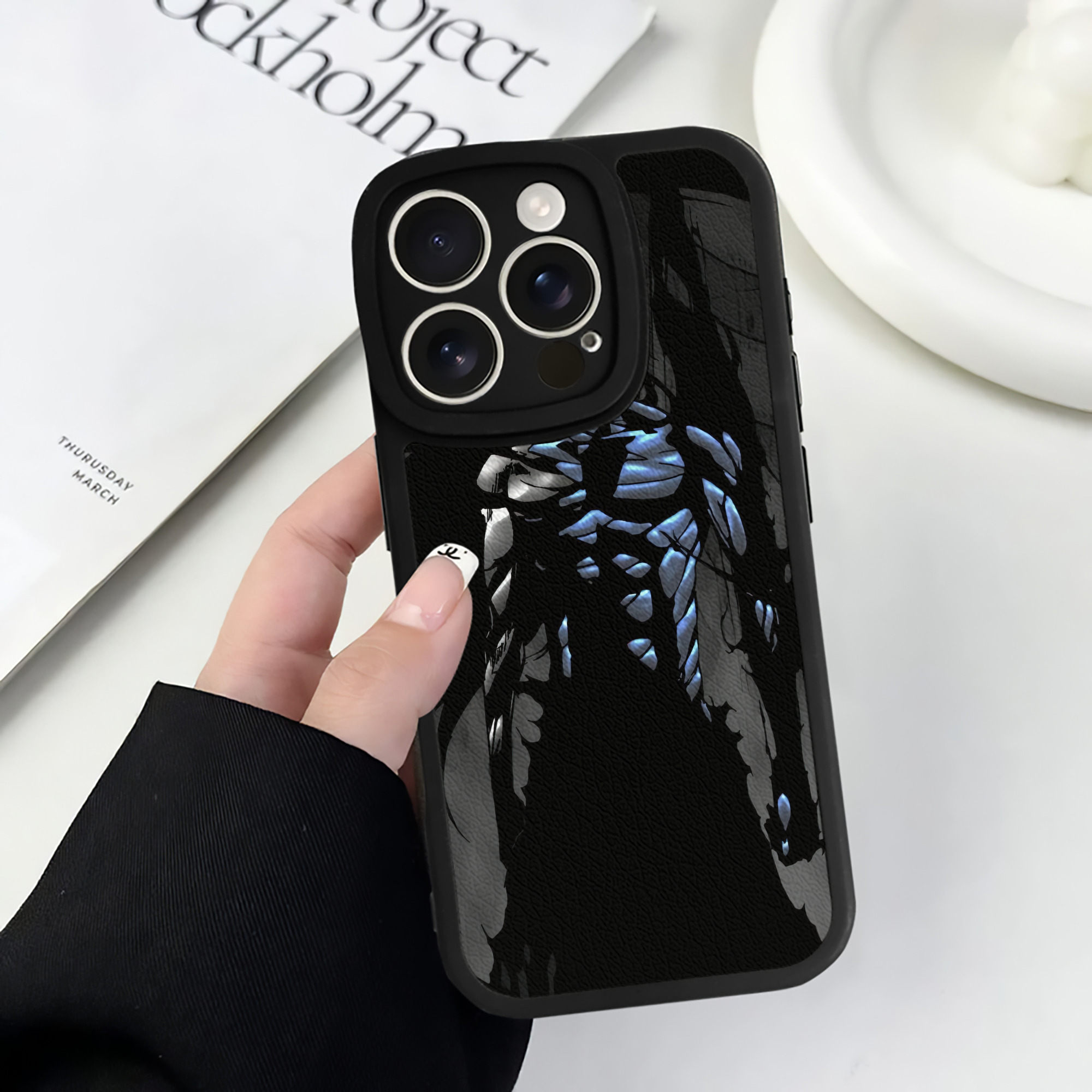 （画像用） ブリーチ BLEACH 【iPhone 16シリーズ対応】シリコンスマホケース（レザー調） 材質：シリコン